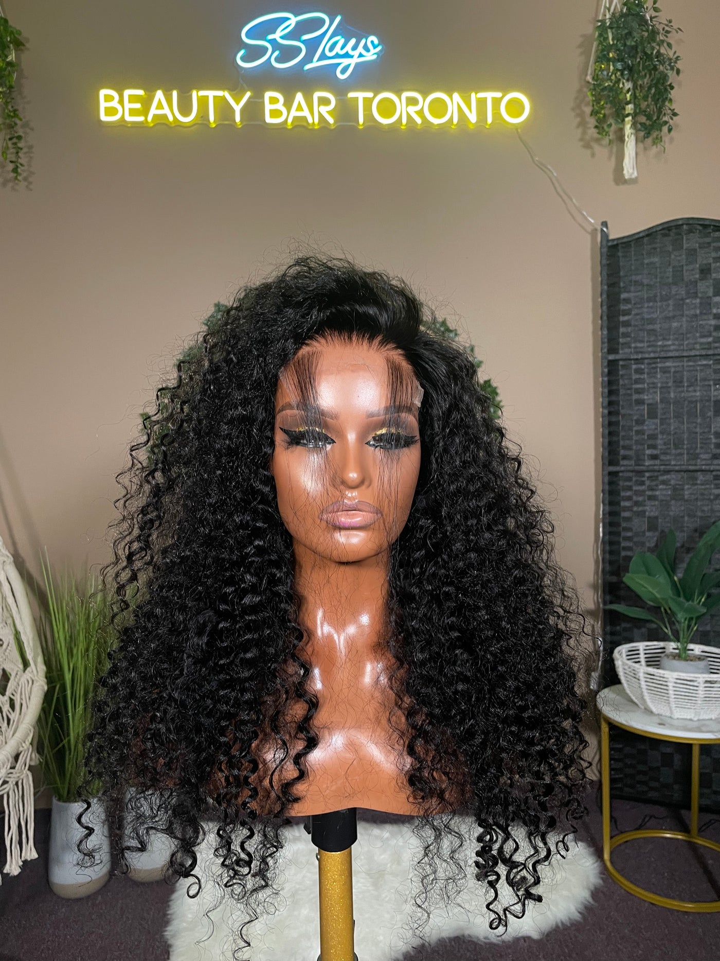 26” 5x5 HD lace wig Italian curly