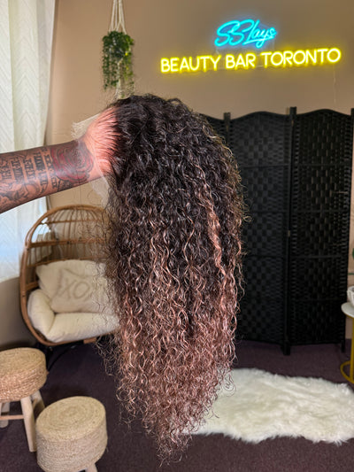 Italian curly highlights unit