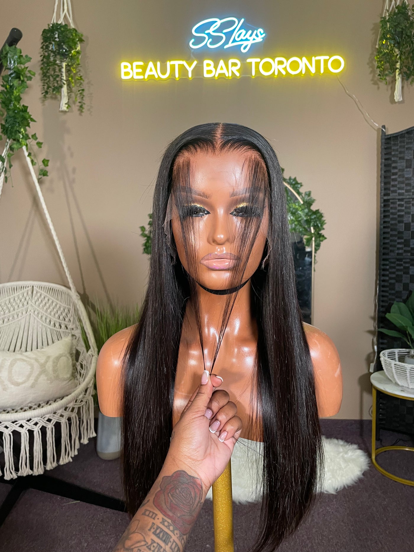 13x6 HD lace wig straight