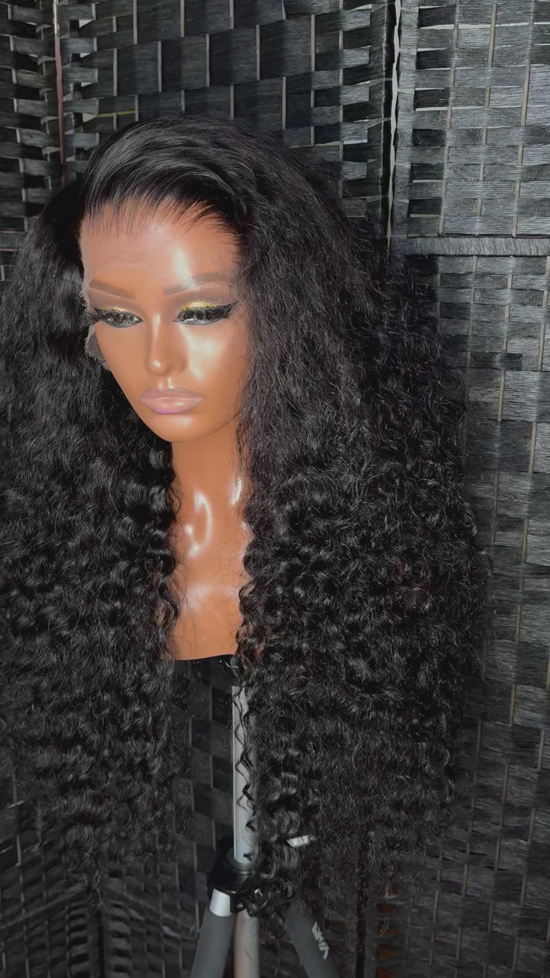 30” 1b 13x4 HD deep wave Lace wig