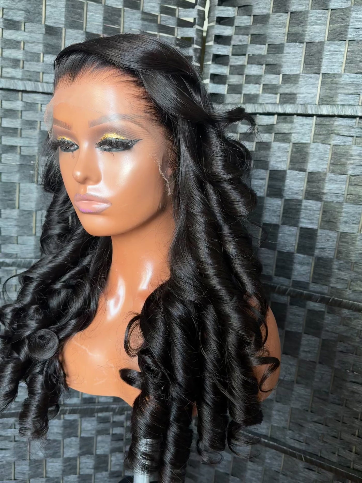 26” 1b 13x4 HD Lace wig